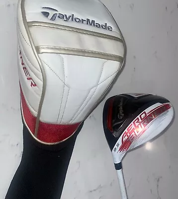 TaylorMade AeroBurner 9.5* Driver Matrix RUL-Z 50 Stuff Graphite W Headcover • $98