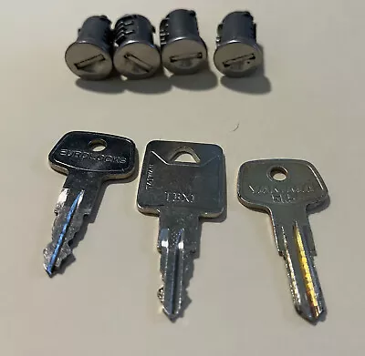 4 Genuine Yakima Sks Lock Cores 2 Keys 1 Change Key Nice See Photos Choose Code • $34.77