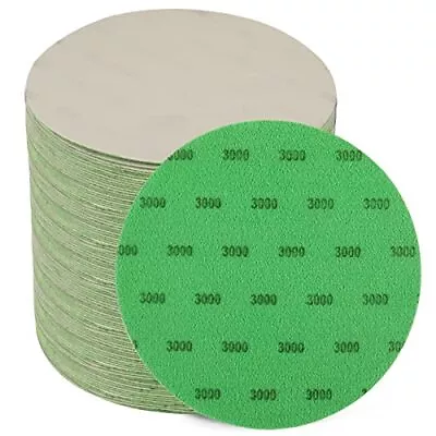 6 Inch 3000 Grit Sanding Disc 25 Pieces Wet Dry Sandpaper Hook And Loop Sand... • $20.82