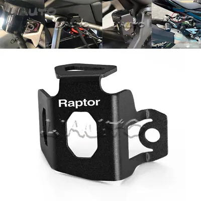 Black CNC Rear Brake Fluid Oil Reservoir Guard Cover For Yamaha Raptor 700R 660R • $10.79