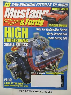 Mustang & Fords Magazine   July  2002    Dwayne Fields '69 Mach 1 Mustang • $9.77