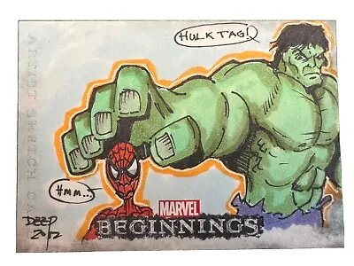 Marvel Beginnings 1 Or 2 Sketch Card - Your Choice • $99.99