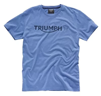 £15 • Buy Triumph Blue Logo T-Shirt - # Genuine Triumph Clothing