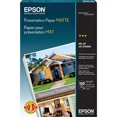 Epson Matte Inkjet Presentation Paper • $40.26