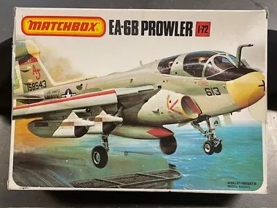 Matchbox Model Kit #40410 (1983 Issue): EA-6B PROWLER 1/72 Scale • $26.95