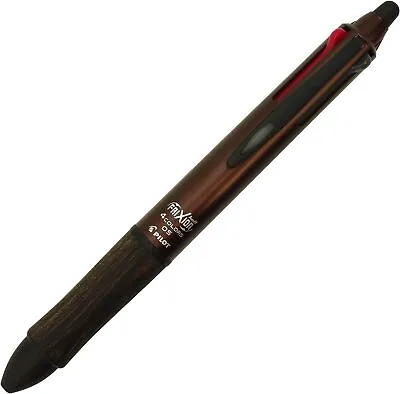 Pilot 4 Color Ball Pen Friction Ball 4 LKFB-3SEF-BN 0.5mm Brown • $31.26