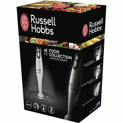 Russell Hobbs 22241 Food Collection Hand Blender 200 W - White • £16.29