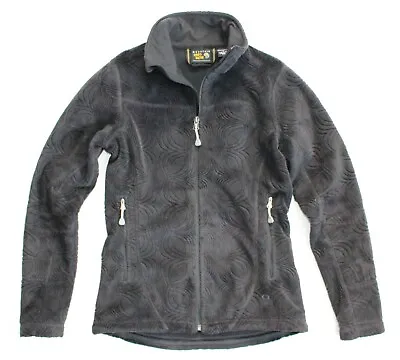 Mountain Hardwear • Black Soft Shell Womens Full Zip Jacket Coat • Size XS • $9.99