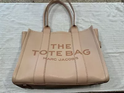 Marc Jacobs Large Leather Tote Rose Pale Pink • $250