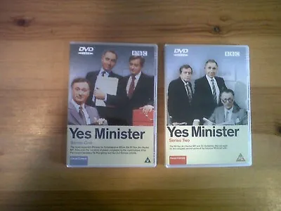 Two Yes Minister Dvds. • £4.50