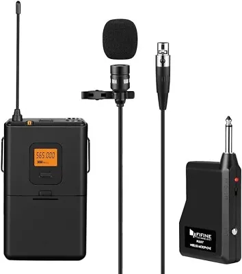 Fifine Wireless Lapel Microphone Kit Model K037 • £4.99