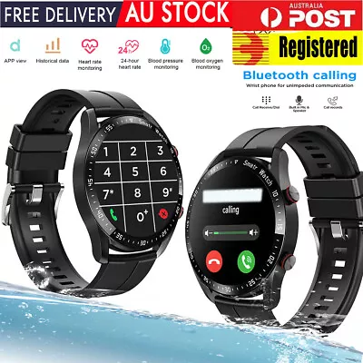 $49.99 • Buy Smart Watch Bluetooth Heart Rate Monitor Sleep Tracker Cell For IPhone/Samsung 