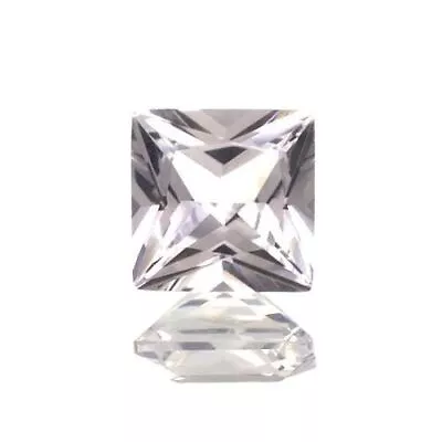 4mm - 10mm Lab Created White Sapphire Princess/Square Shape • $6.59