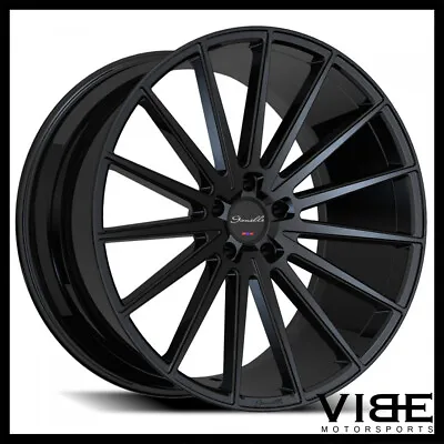 22  Gianelle Verdi Gloss Black Concave Wheels Rims Fits Lexus Maserati Ghibli • $3200