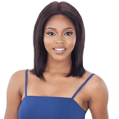 Model Model Virgin Human Hair Lace Front Wig Galleria-ST14 (NATURAL) • $79