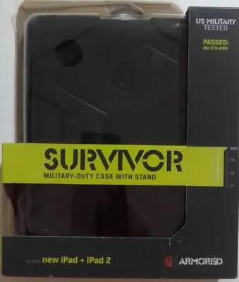 Armored Survivor Military-Duty Case With Stand New IPad & IPad 2 Griffin NEW!! • $9.99