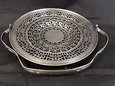 Middletown Conn USA Silverplated Handled Basket • $10