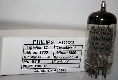 ECC83 Philips Miniwatt I63 ▲2B Made In Holland  Qty 1 Pc • $99