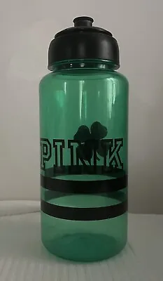 Shamrock Irish Victoria Secret PINK Water Bottle Huge Green Saint Patricks Day • $18.99