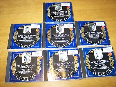 Cd / Louis Armstrong 1925 To 1942 /seven Discs • £3.50