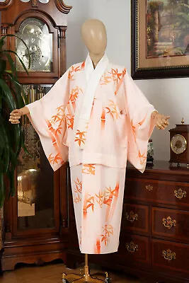 Dear Vanilla Japanese Juban Undergown Women's Kimono Inner Robe Genuine Vintage • $47
