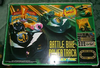 VINTAGE SCALEXTRIC Set C848 Power Rangers Battle Bike Power Track. • £55