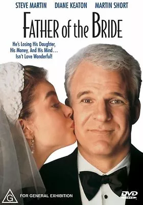 Father Of The Bride : Steve Martin : NEW DVD : Region 4 : • $6.15