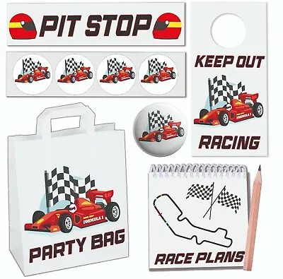 Race Car Racing Party Bags Fillers Favours Goody Birthday Events Kids Boys Girls • £24.95