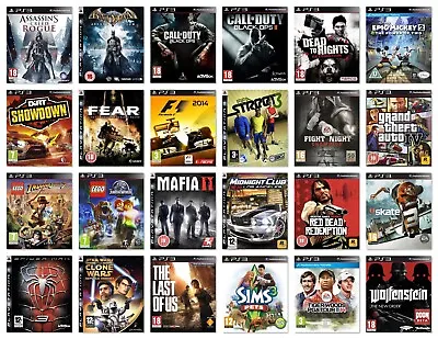 £3.95 • Buy PlayStation 3 PS3 Games - Buy One Or Bundle Up - Fast Delivery