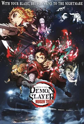 Demon Slayer Mugen Train Col￼lage One Sheet Poster  22.375” × 34” • $3.99