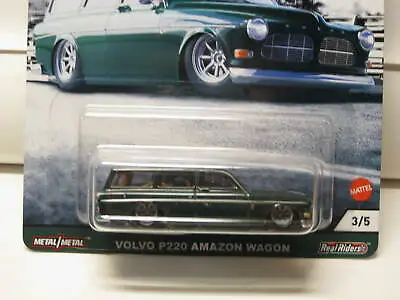 Hotwheels Car Culture-fast Wagons Volvo P220 Amazon Wagon New! • $6.99