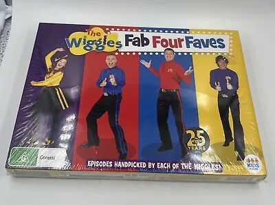 BRAND NEW & SEALED 2016 THE WIGGLES Fab Four Faves DVD Lot ABC Kids 25 Years • $33