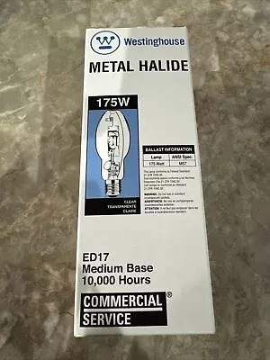 Westinghouse 37019 - MH175/U Med Base 175W Metal Halide Light Bulb Grow Lamp M57 • $15.99