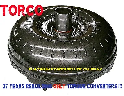 C6 Low Stall -Heavy Duty Ford Torque Converter 302 351 460ci HD With 1.375 Pilot • $194.95