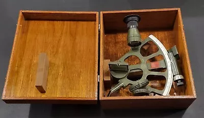 VEB Freiberger Sextant No 23536 In Wooden Box - Vintage Old • $750