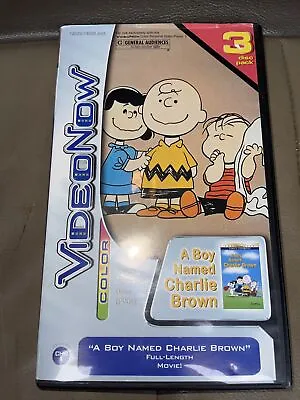 VideoNow Color - A Boy Named Charlie Brown (3-PVD Disc Set 2004) Mm54 • $21.99