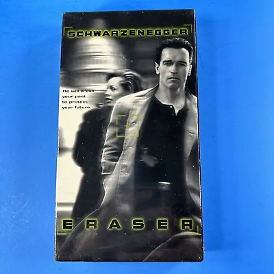 Eraser 1996 VHS Factory Sealed Film Arnold Schwarzenegger NEW • $4.51