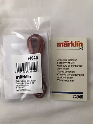 Marklin Ho 74040 C Track Feeder Wire Set • $6.50