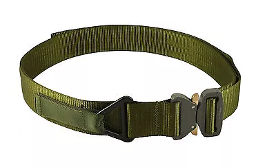 UKOM Austrialpin Cobra Buckle Green Vulcan Riggers Belt (100% UK Made • £77.99