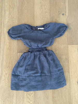 Zara Girls Cut Out Dress Blue Size 6 • $18.74