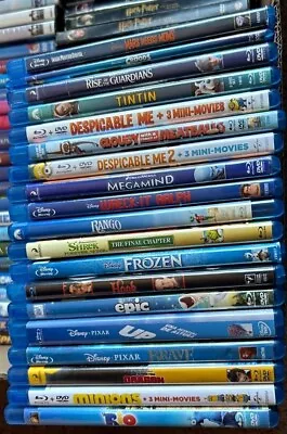 Kids/family Movies Blu-ray Dvd Collection Pick And Choose Free Shipping • $7.50