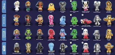2020 DISNEY + Woolworths OOSHIES Marvel Star Wars Pixar COMPLETE YOUR FULL SET • $1