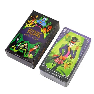 Tarot Oracle Card Mysterious Divination Board Game Villains Tarot Deck • £7.69