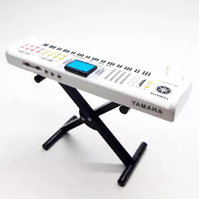 Miniature Keyboard Piano White Instrument Band Special Gift Musical Display • $20.50