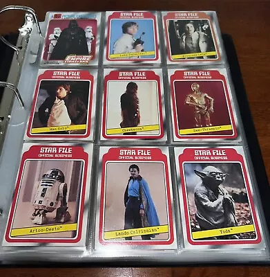 1980 Topps Star Wars  The Empire Strikes Back  Complete Set 352 Cards 1983 Topps • $190