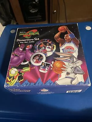 Vintage MichaelJordan SpaceJam 3 Pcs DinnerwareSet WB LooneyTunes New In Box • $47.77