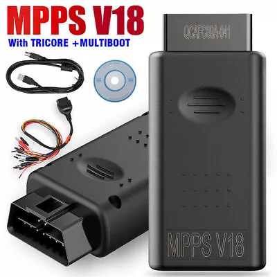 MPPS SMPS V18 MAIN + TRICORE +MULTIBOOT With Breakout Tricore Cable Program Tool • $35.99