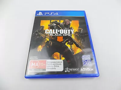 Mint Disc Playstation 4 Ps4 Call Of Duty Black Ops 4 IIII Free Postage • $15.92