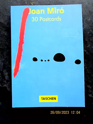 Miro (Postcards Book) By Taschen Publishing Paperback Book  1993 1st Edition   S • £5.95