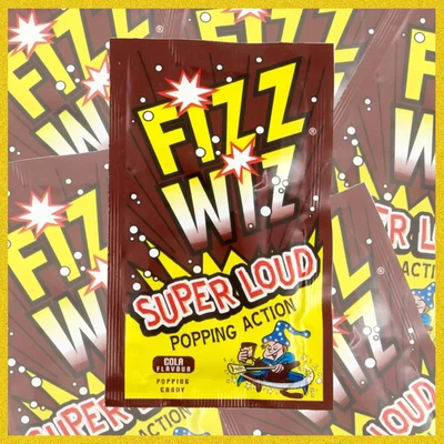 £2.95 • Buy 5 X Fizz Wiz COLA POPPING CANDY Retro Sweets Space Dust Vegetarian Super Loud